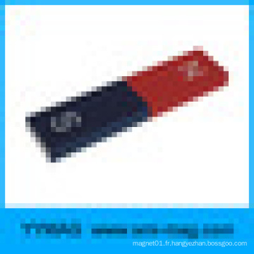 Rouge / vert enseignant Alnico magnet bar a SN